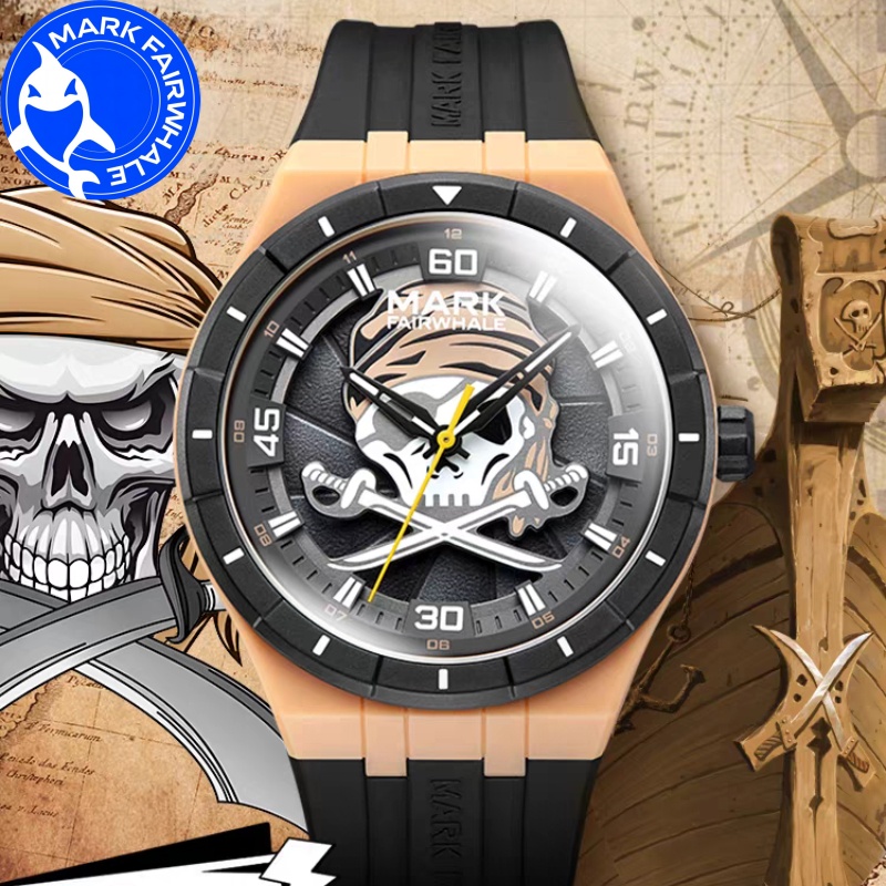 Jewelry Bracelet Watches - MARK FAIRWHALE Zegarki Męskie 5040 Obudowa