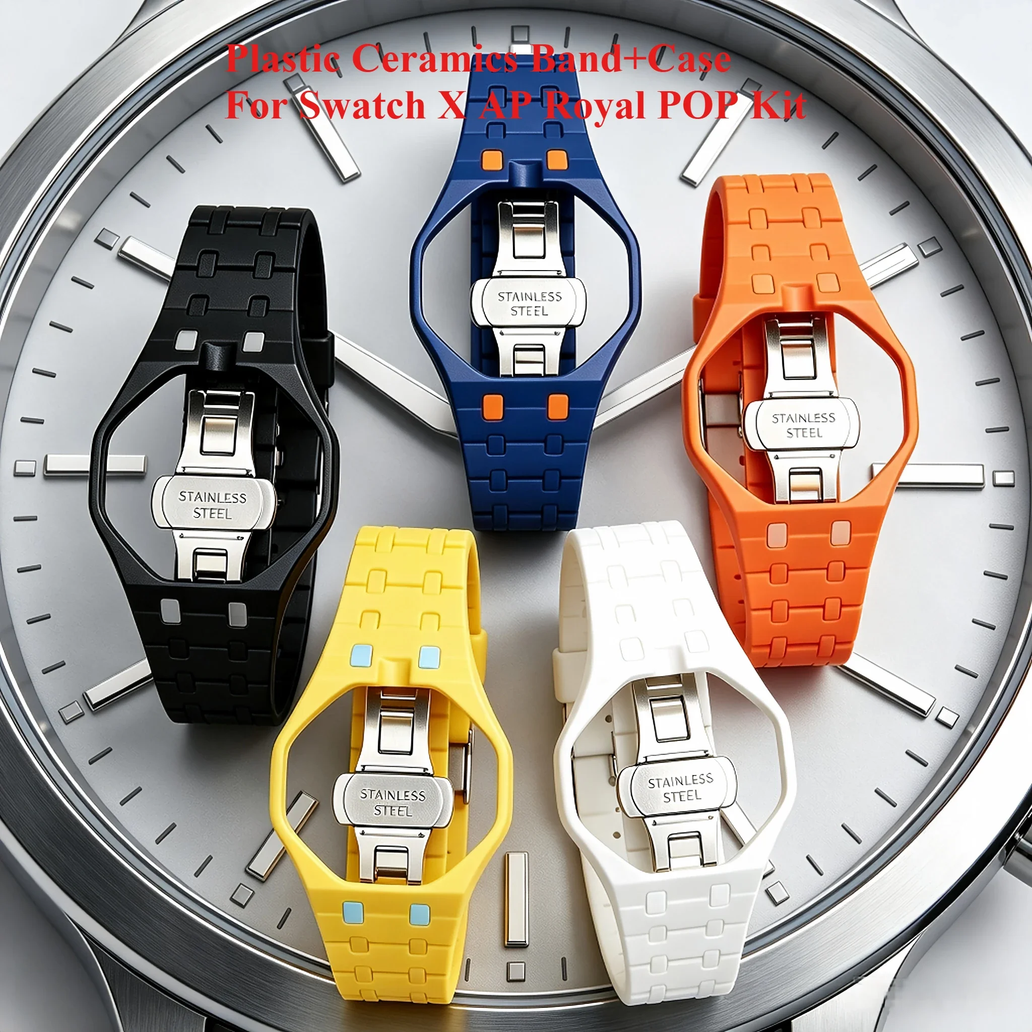 Jewelry Bracelet Watches - Luksusowy zestaw modyfikacyjny do zegarka Swatch