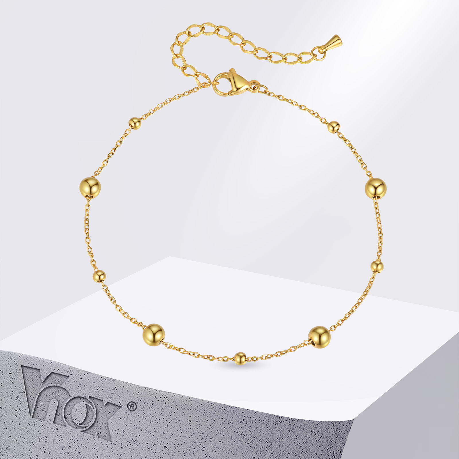 Jc Jewelry & Watches Reviews - Bransoletki na kostkę Vnox ze stali