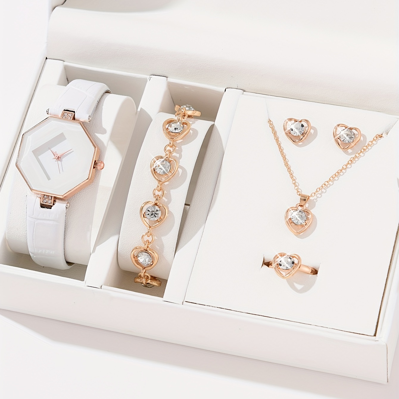 Best Jewelry Watches - 1 szt. zegarka kwarcowego z ozdobami