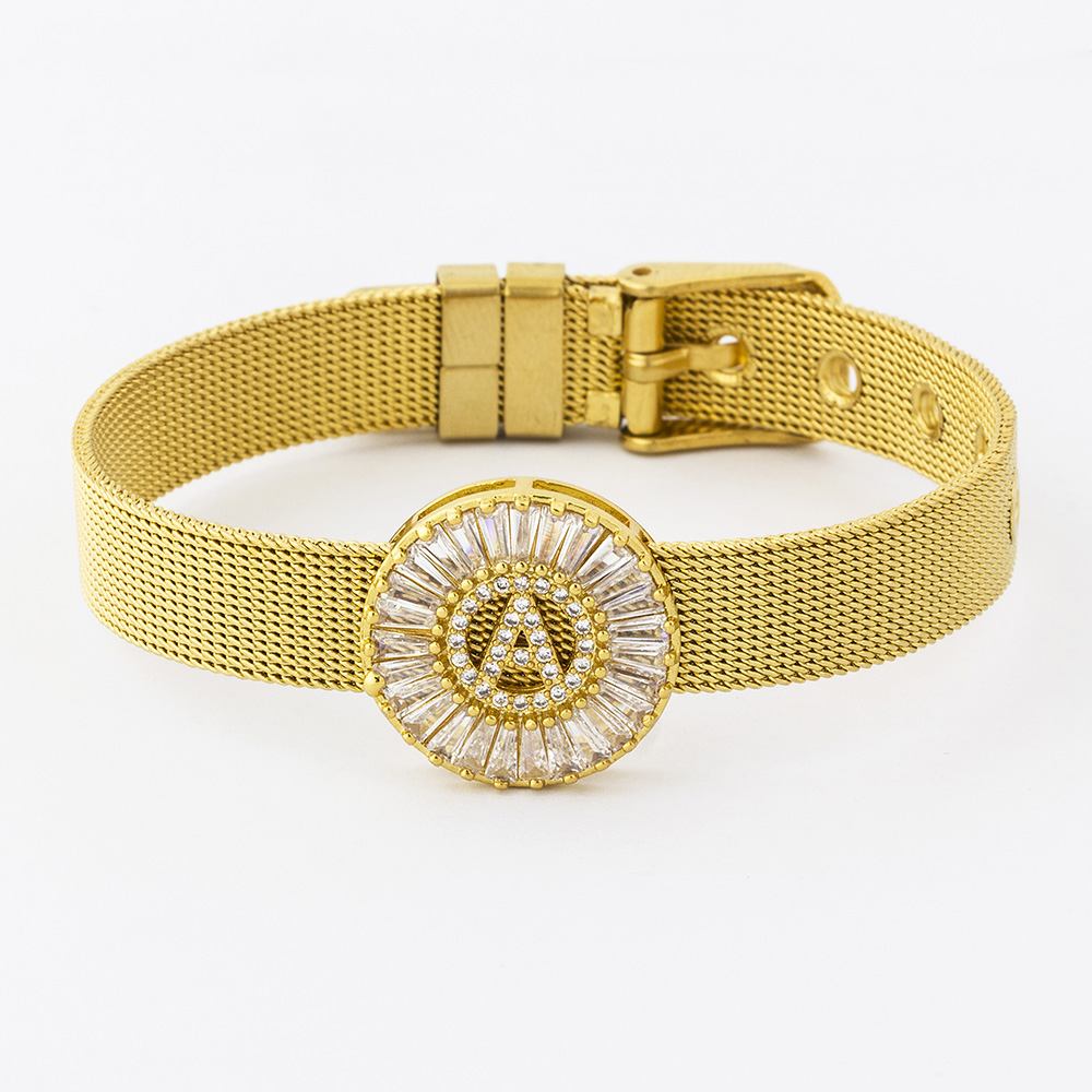 Best Jewelry Watches - Klasyczny zegarek ze stali nierdzewnej pasek