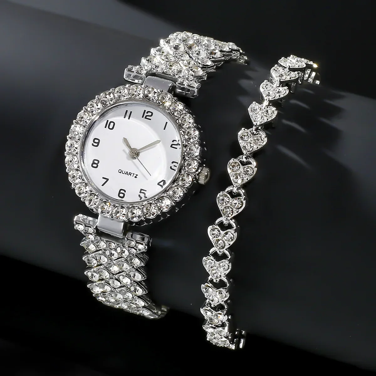 Jewelry Watches Luxury - 1 szt./2 szt. Luksusowy Zestaw Zegarków