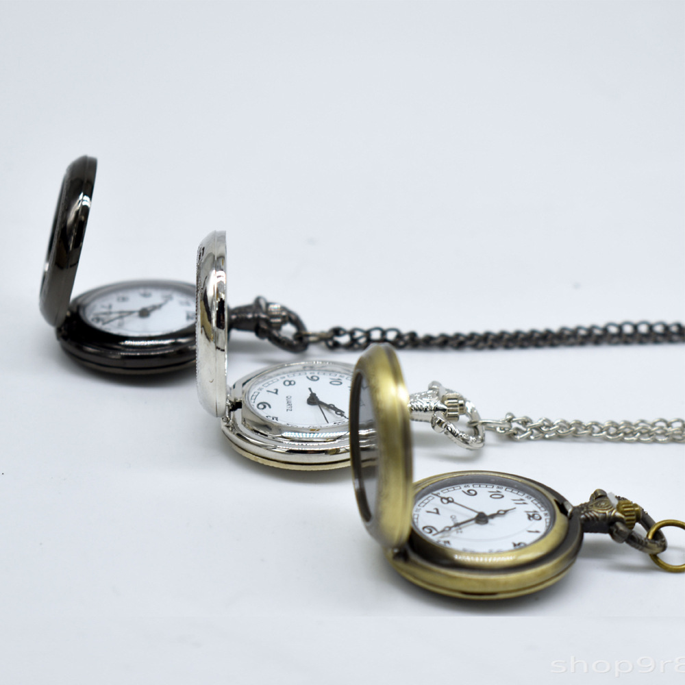 Naszyjnik z metalowym zegarkie – Vintage Pocket Watch recenzja i cena