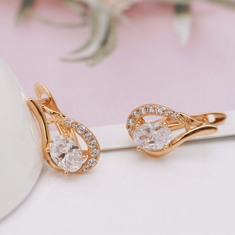 Kolczyki koła z cyrkoniami AAA – Nick'S Jewelry & Watches Reviews recenzja i cena