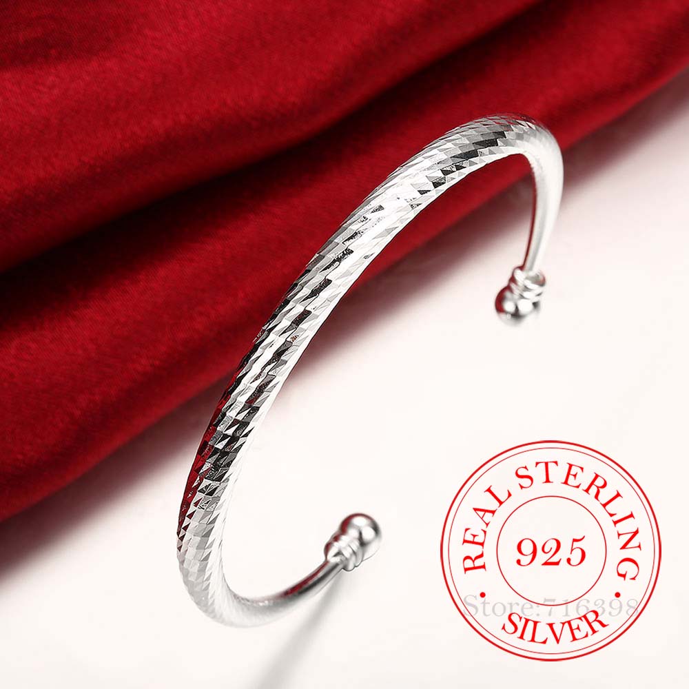 925 srebrne wesele otwarta bra – Nick'S Jewelry & Watches Reviews recenzja i cena