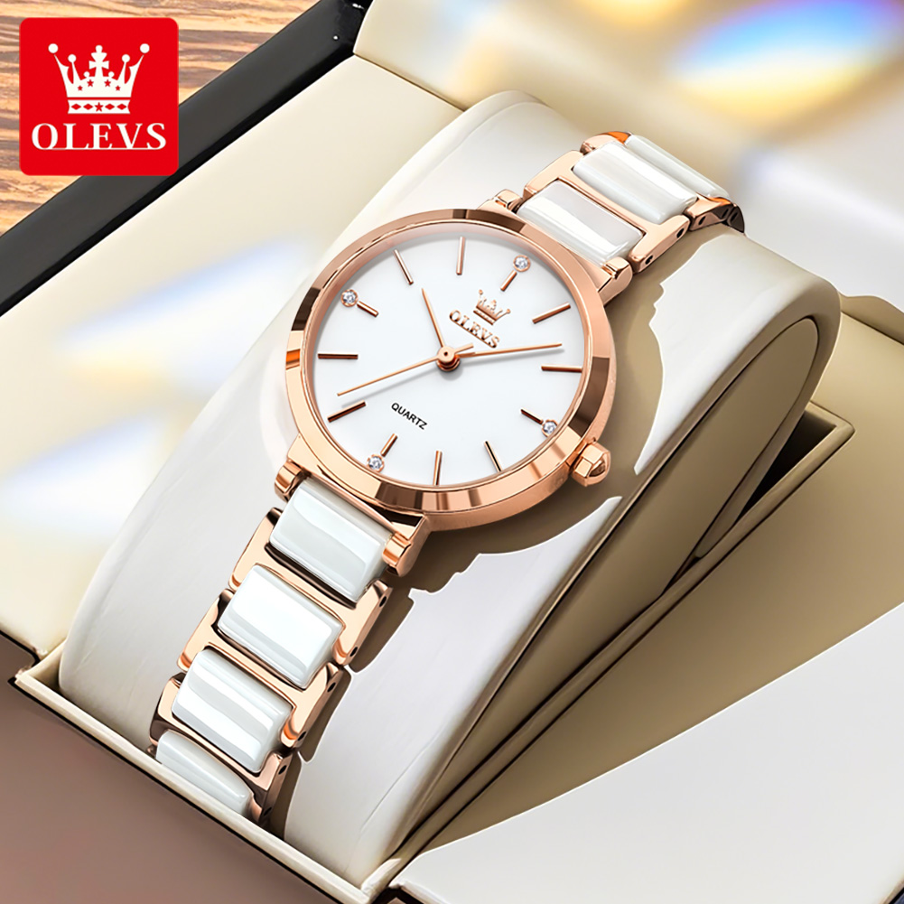 OLEVS Damski Zegarek 5877 Luks – Jewelry Bracelet Watches recenzja i cena