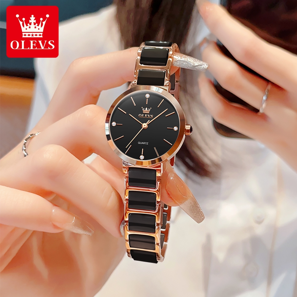 OLEVS Damski Zegarek 5877 Luks – Jewelry Bracelet Watches recenzja i cena