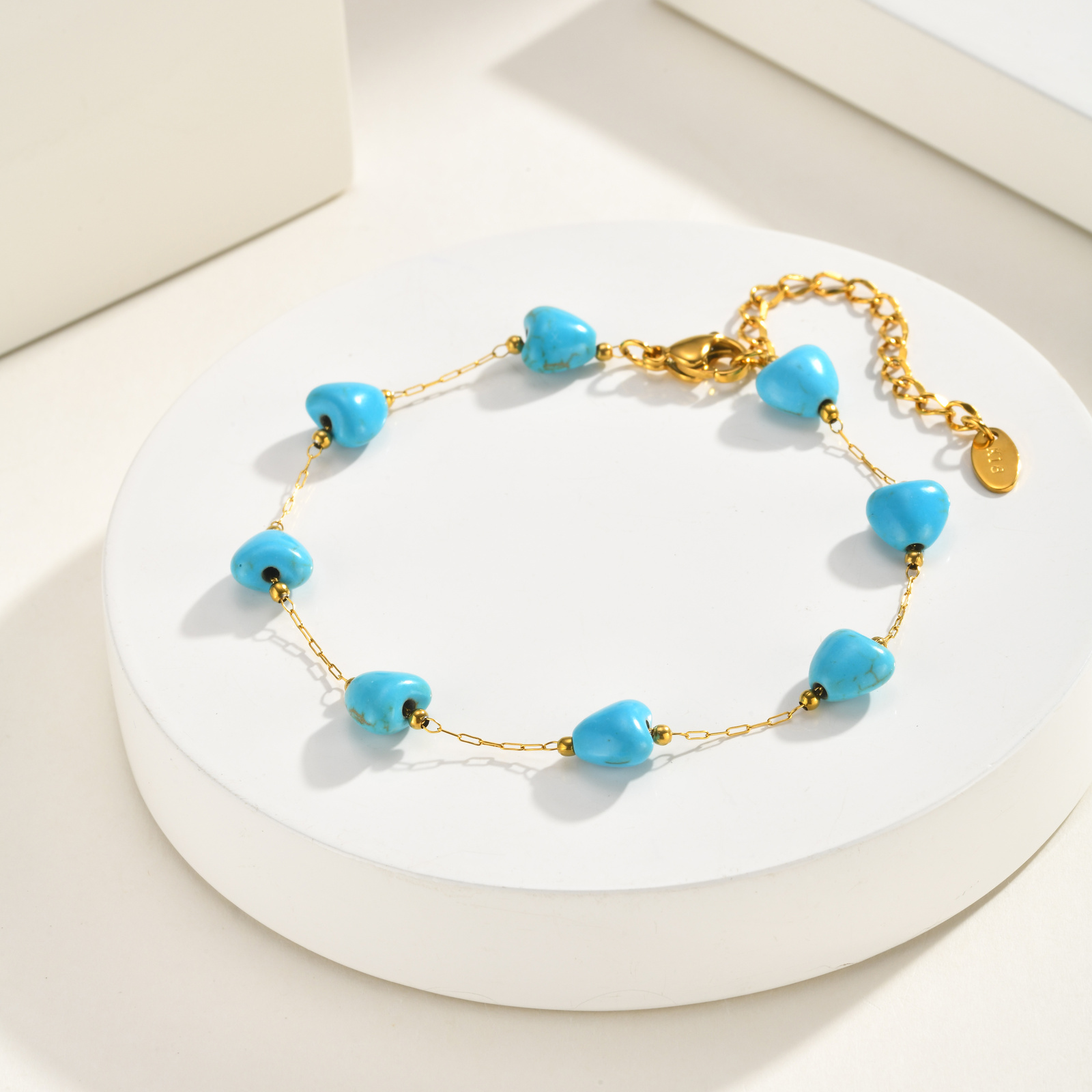Bransoletka na kostkę z turkus – Jc Jewelry & Watches Reviews recenzja i cena