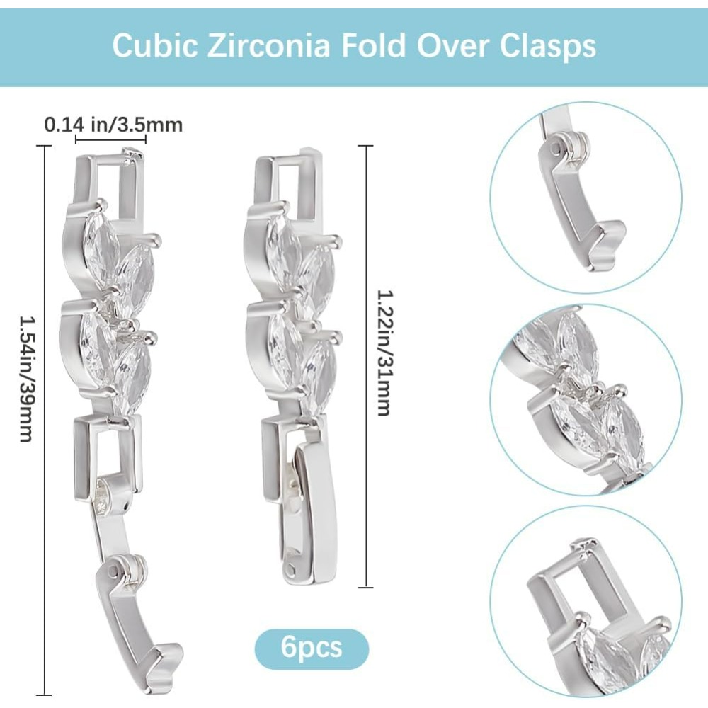 1 Pudełko 6 szt. Przedłużka do – Jewelry Bracelet Watches recenzja i cena