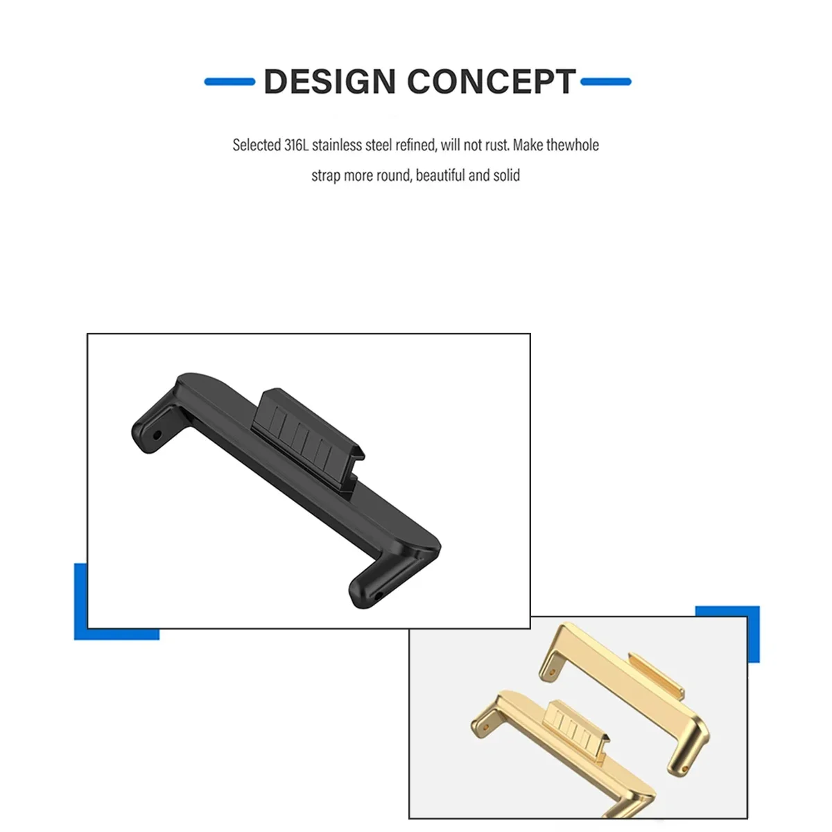 Adapter 20mm 22mm 1 para do Hu – Jewelry Bracelet Watches recenzja i cena