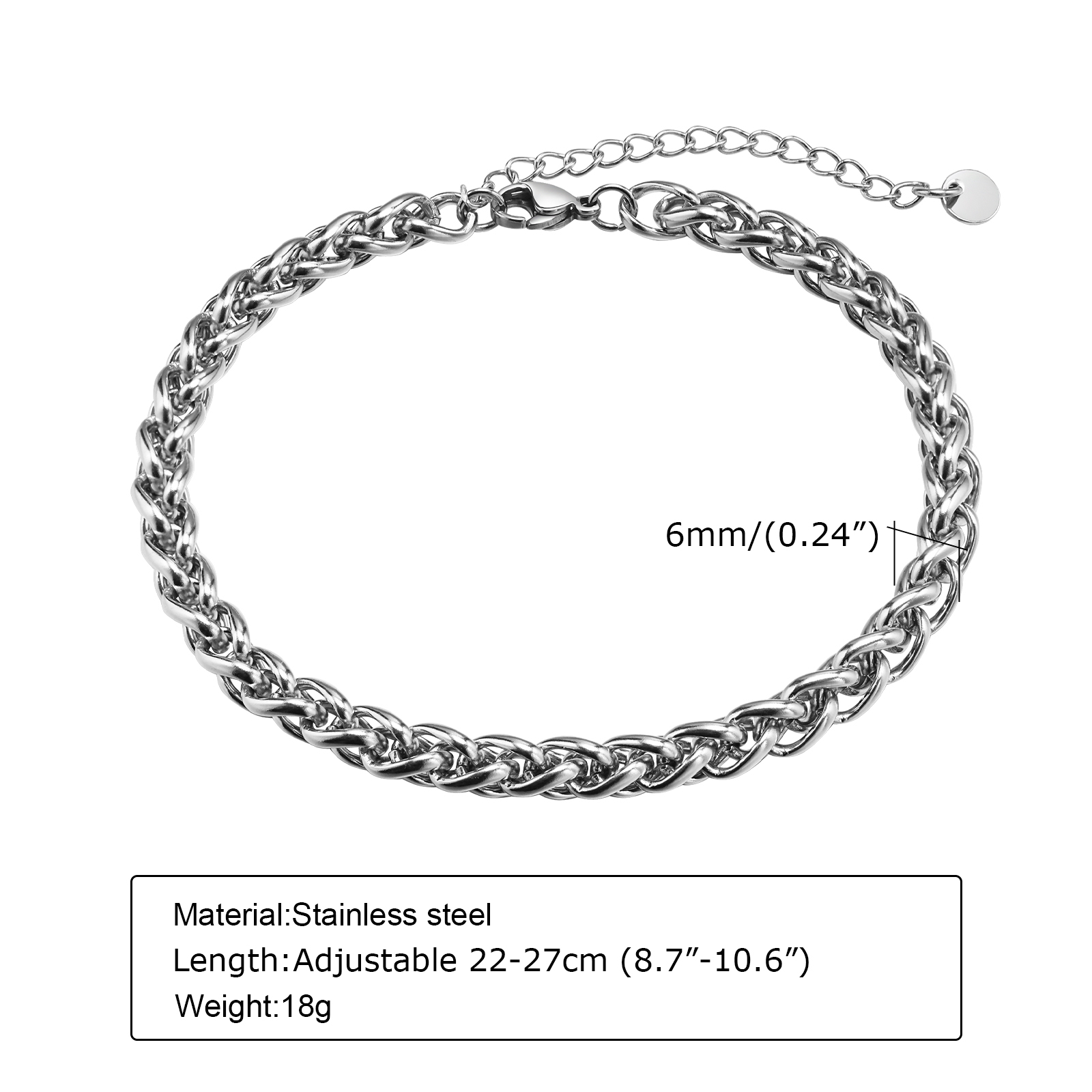 Vnox Cuban Chain Anklets dla m – Jc Jewelry & Watches Reviews recenzja i cena