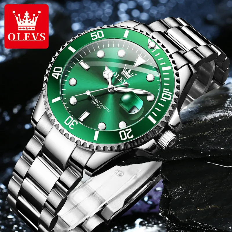 OLEVS oryginalny zegarek kwarc – Rolex Watch Datejust recenzja i cena