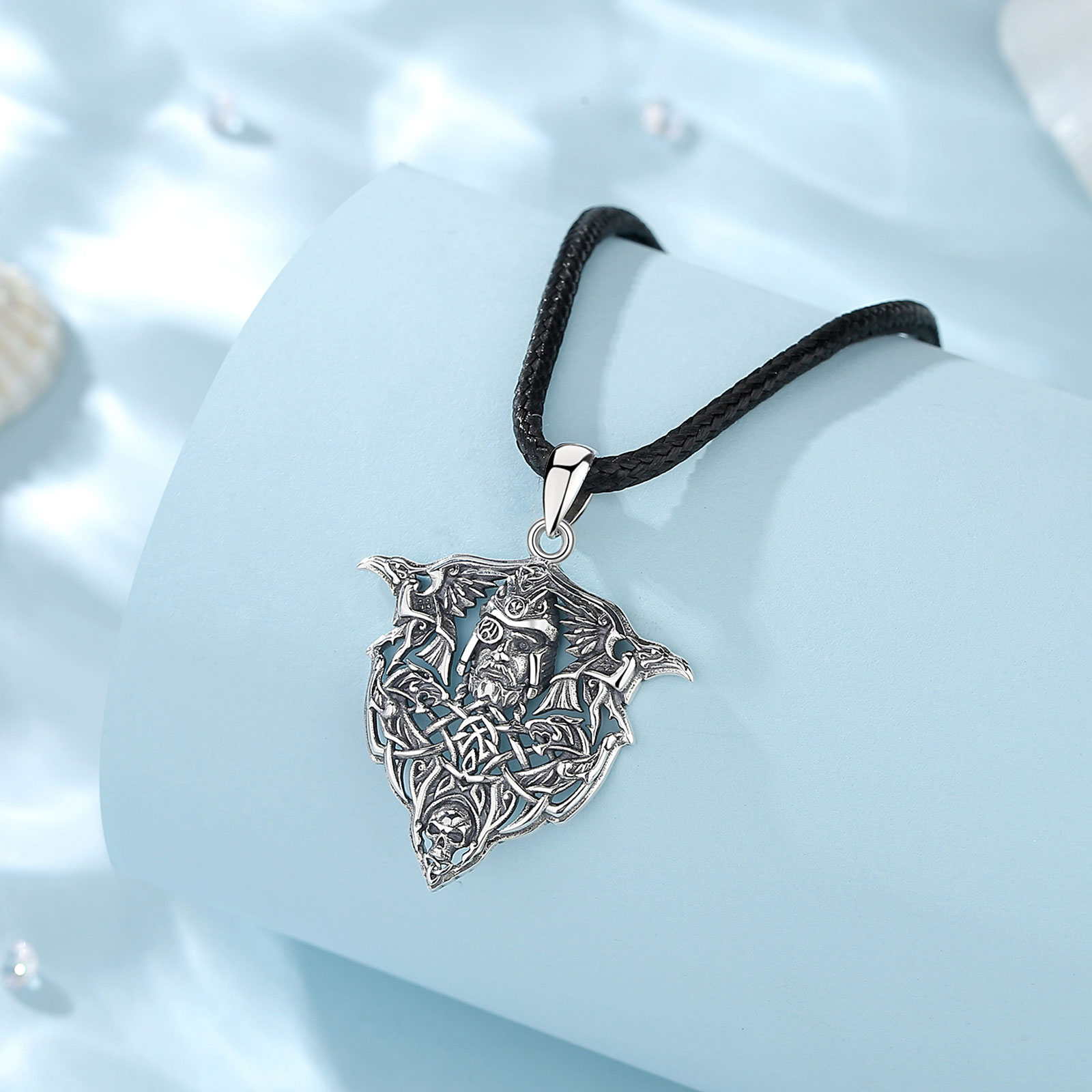 Eudora 925 srebro Viking Raven – Wolf Jewelry & Watches Tampa recenzja i cena