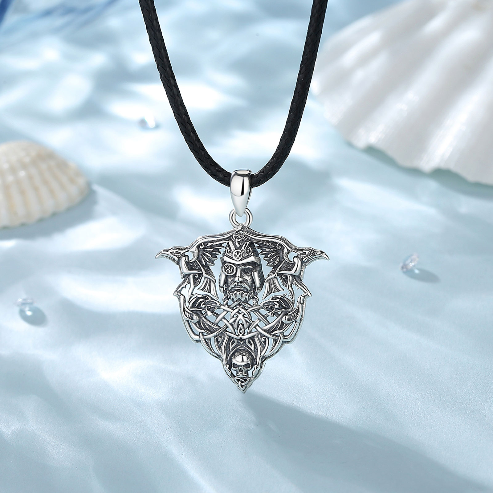 Eudora 925 srebro Viking Raven – Wolf Jewelry & Watches Tampa recenzja i cena