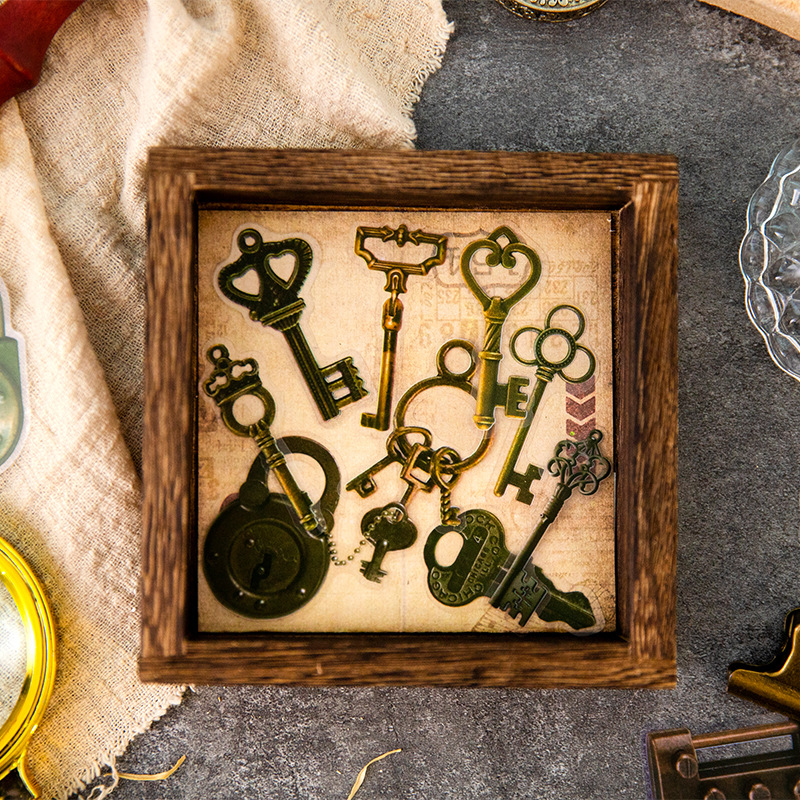 30 - Arkuszy naklejek w stylu  – Vintage Pocket Watch recenzja i cena