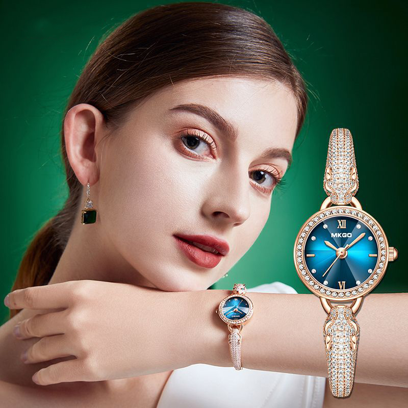 Damski zegarek z motywem głowy – Jewelry Watches Luxury recenzja i cena