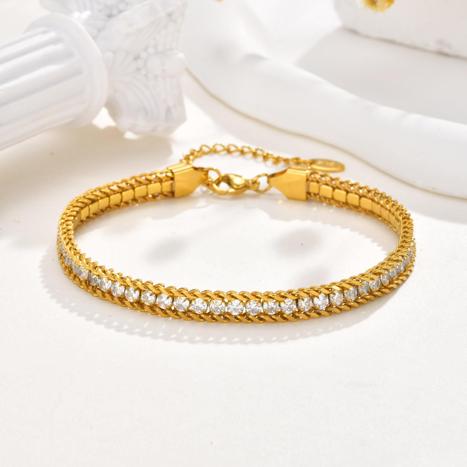 Vnox Stal nierdzewna Biała cyr – Jc Jewelry & Watches Reviews recenzja i cena