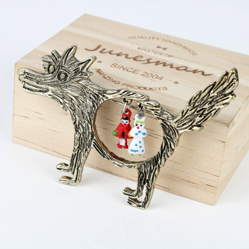 Vintage Wolf And Babies Mała d – Wolf Jewelry & Watches Tampa recenzja i cena