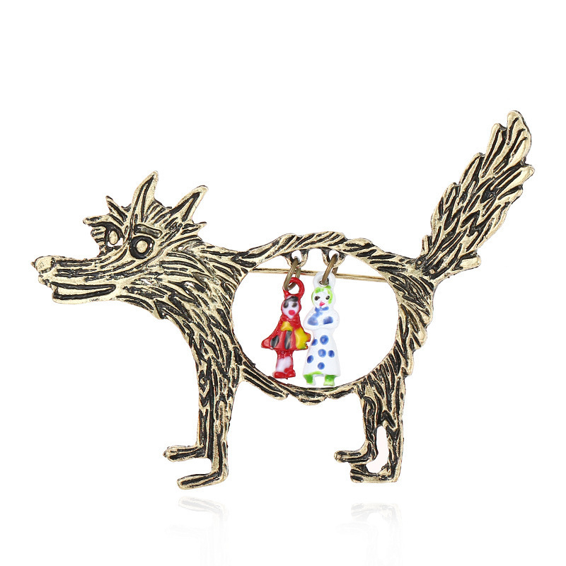 Vintage Wolf And Babies Mała d – Wolf Jewelry & Watches Tampa recenzja i cena