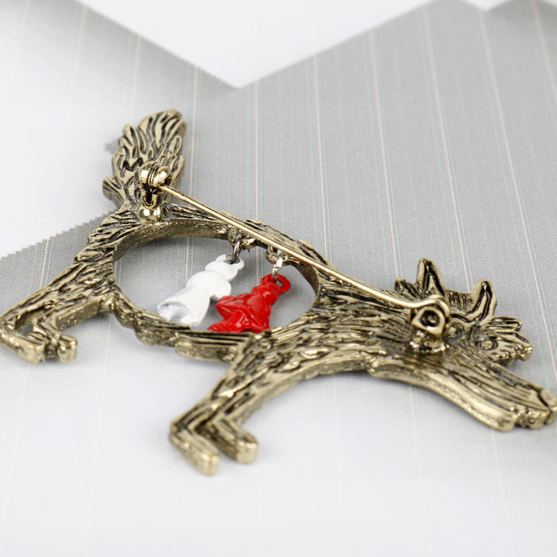 Vintage Wolf And Babies Mała d – Wolf Jewelry & Watches Tampa recenzja i cena
