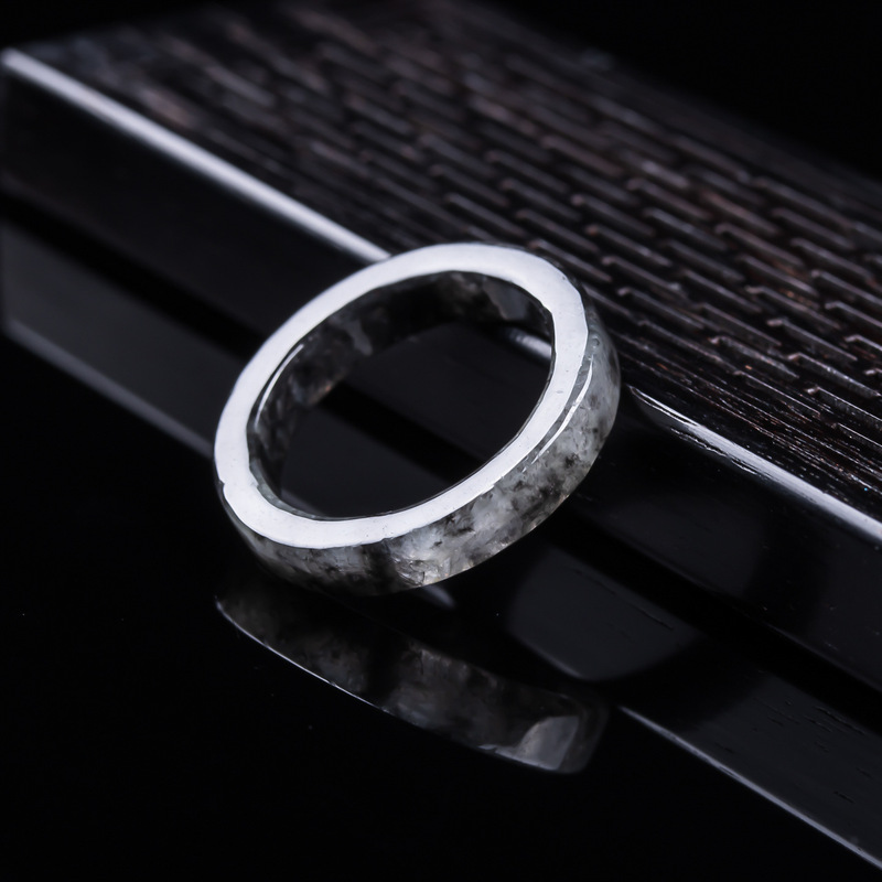 Naturalny pierścionek z czarne – Jewelry & Watches Ltd recenzja i cena